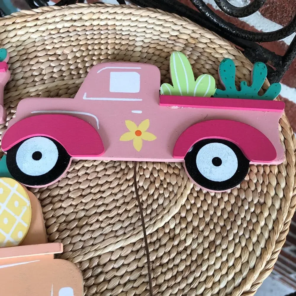 NWT 3 Country Truck Picks with Pineapples and Cacti by Ashland